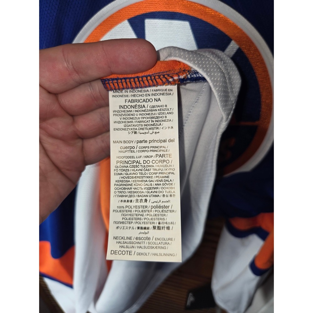 New York Islanders Fanatics Breakaway Varlamov Home Jersey Mens 2XL - Picture 7 of 7